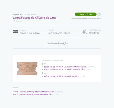 Screenshot from the redesigned Dental Direct platform highlighting further interface improvements made to reduce ordering errors
